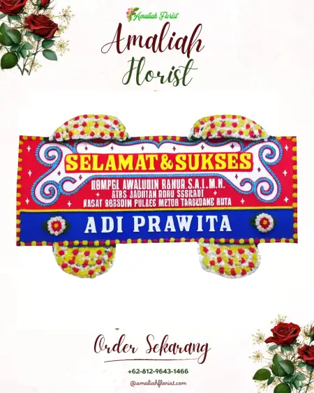 Papan Bunga Ucapan Selamat Randulanang